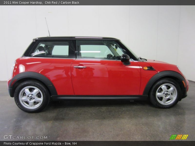 Chili Red / Carbon Black 2011 Mini Cooper Hardtop