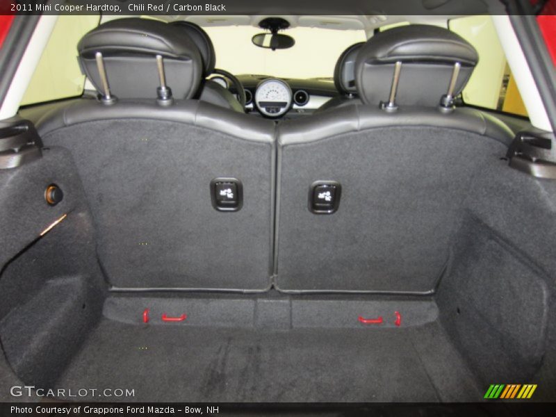 Chili Red / Carbon Black 2011 Mini Cooper Hardtop