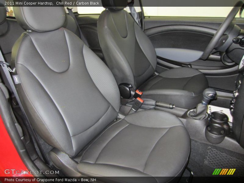 Chili Red / Carbon Black 2011 Mini Cooper Hardtop
