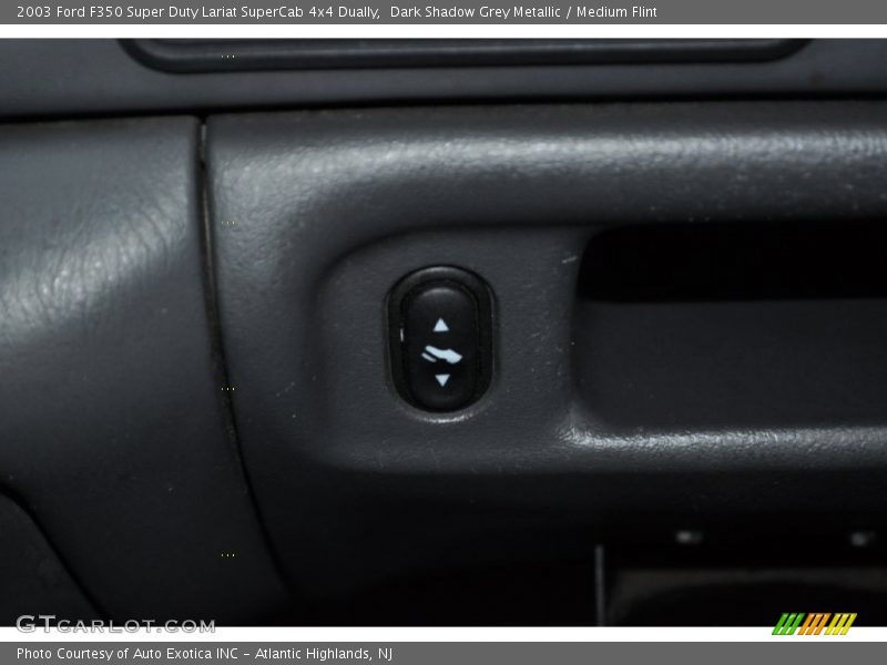 Dark Shadow Grey Metallic / Medium Flint 2003 Ford F350 Super Duty Lariat SuperCab 4x4 Dually
