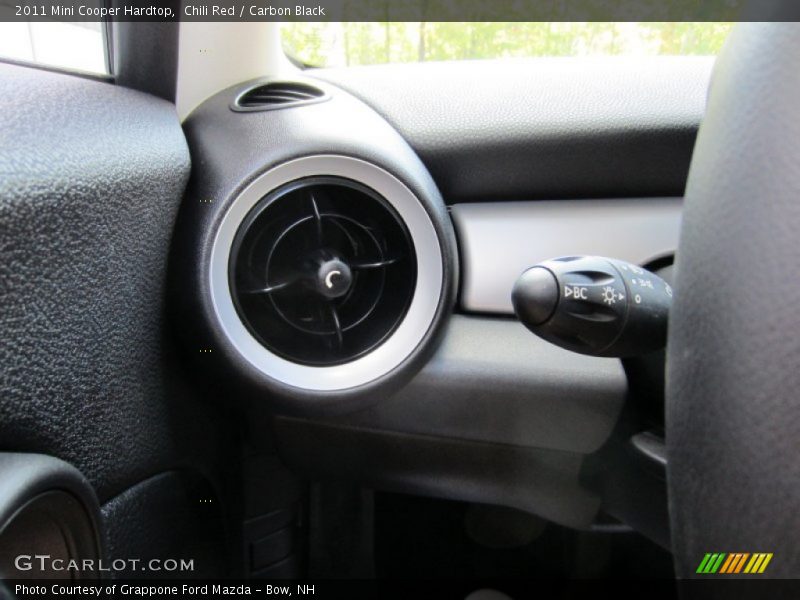 Chili Red / Carbon Black 2011 Mini Cooper Hardtop