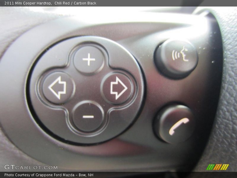 Chili Red / Carbon Black 2011 Mini Cooper Hardtop