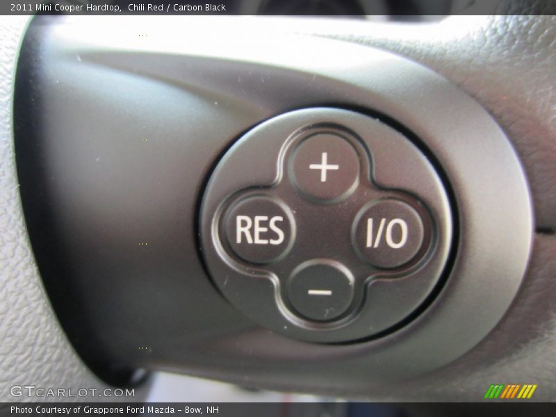 Chili Red / Carbon Black 2011 Mini Cooper Hardtop