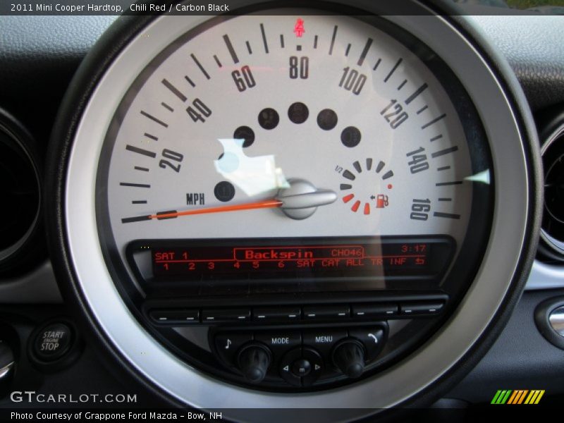 Chili Red / Carbon Black 2011 Mini Cooper Hardtop