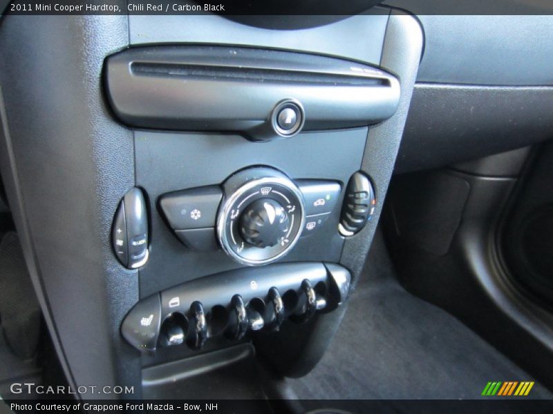 Chili Red / Carbon Black 2011 Mini Cooper Hardtop