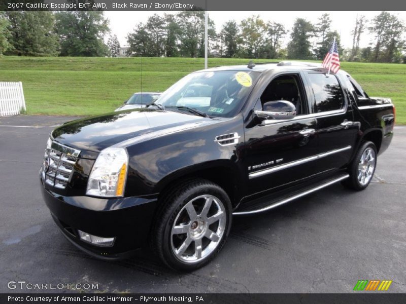 Black Raven / Ebony/Ebony 2007 Cadillac Escalade EXT AWD
