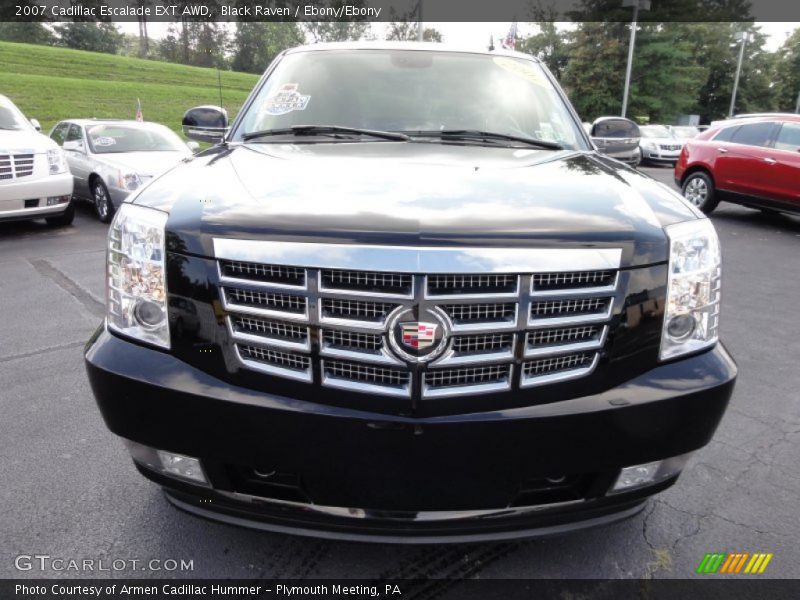 Black Raven / Ebony/Ebony 2007 Cadillac Escalade EXT AWD