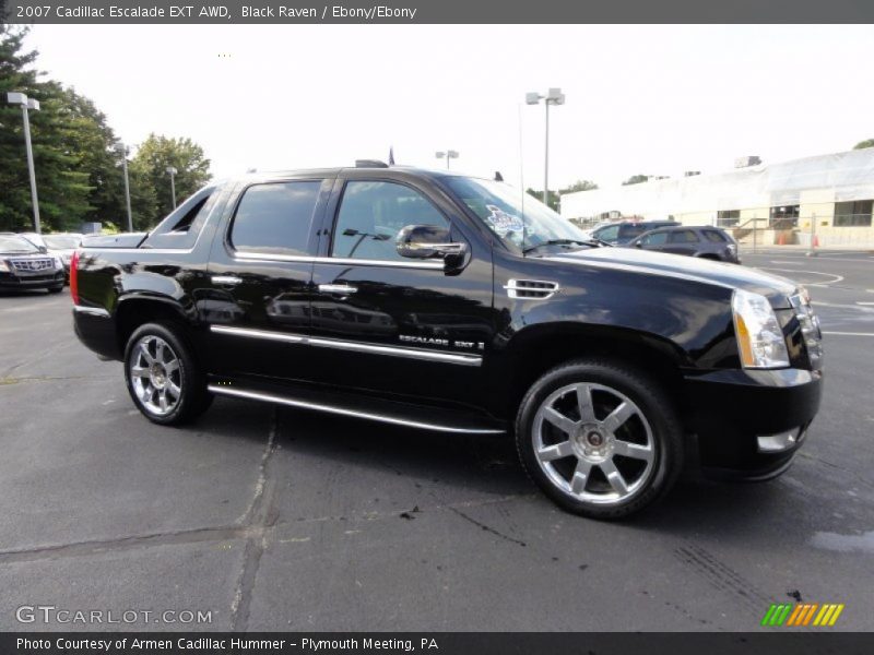 Black Raven / Ebony/Ebony 2007 Cadillac Escalade EXT AWD