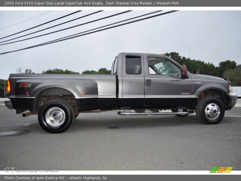  2003 F350 Super Duty Lariat SuperCab 4x4 Dually Dark Shadow Grey Metallic