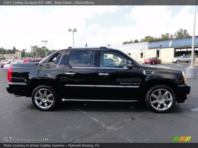 Black Raven / Ebony/Ebony 2007 Cadillac Escalade EXT AWD