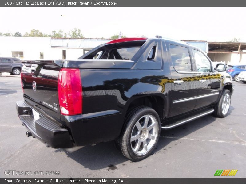 Black Raven / Ebony/Ebony 2007 Cadillac Escalade EXT AWD