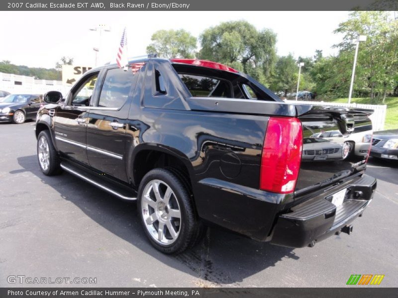 Black Raven / Ebony/Ebony 2007 Cadillac Escalade EXT AWD