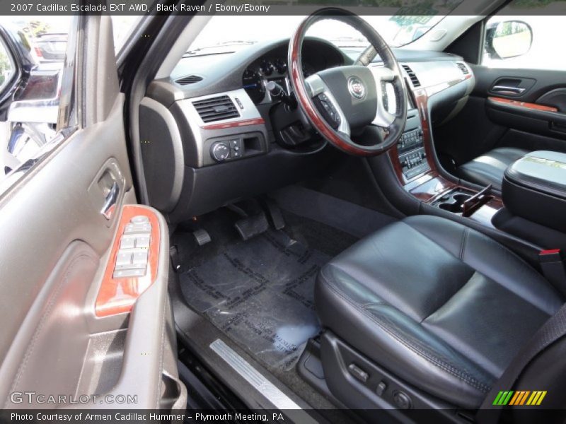 Black Raven / Ebony/Ebony 2007 Cadillac Escalade EXT AWD