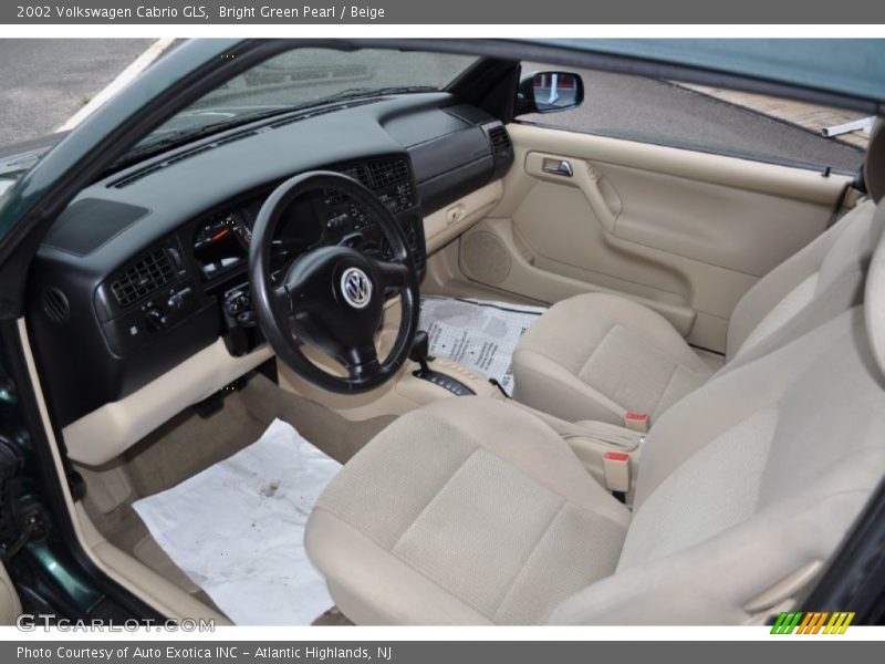  2002 Cabrio GLS Beige Interior