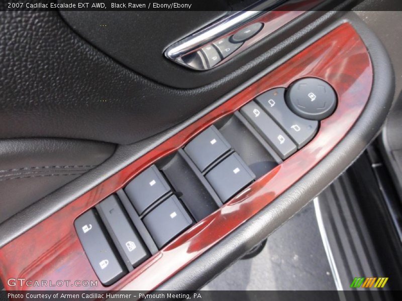 Black Raven / Ebony/Ebony 2007 Cadillac Escalade EXT AWD