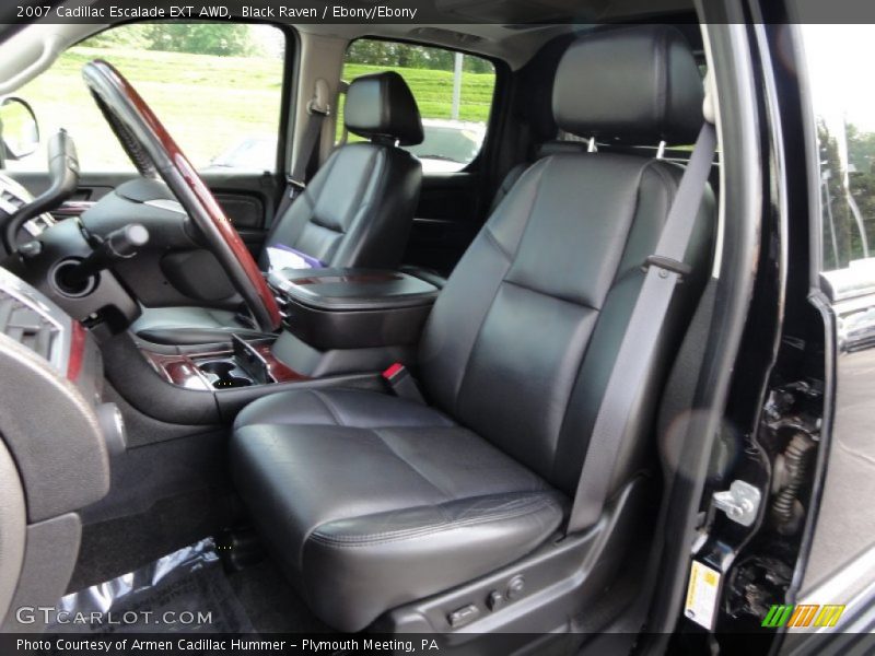 Black Raven / Ebony/Ebony 2007 Cadillac Escalade EXT AWD