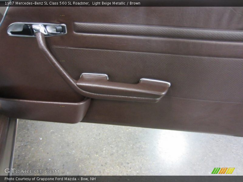 Door Panel of 1987 SL Class 560 SL Roadster