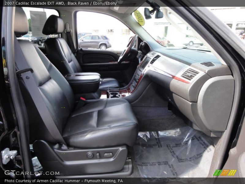 Black Raven / Ebony/Ebony 2007 Cadillac Escalade EXT AWD
