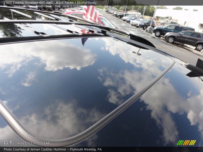 Black Raven / Ebony/Ebony 2007 Cadillac Escalade EXT AWD