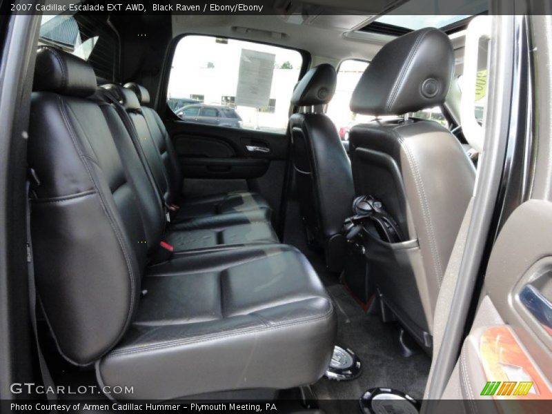 Black Raven / Ebony/Ebony 2007 Cadillac Escalade EXT AWD