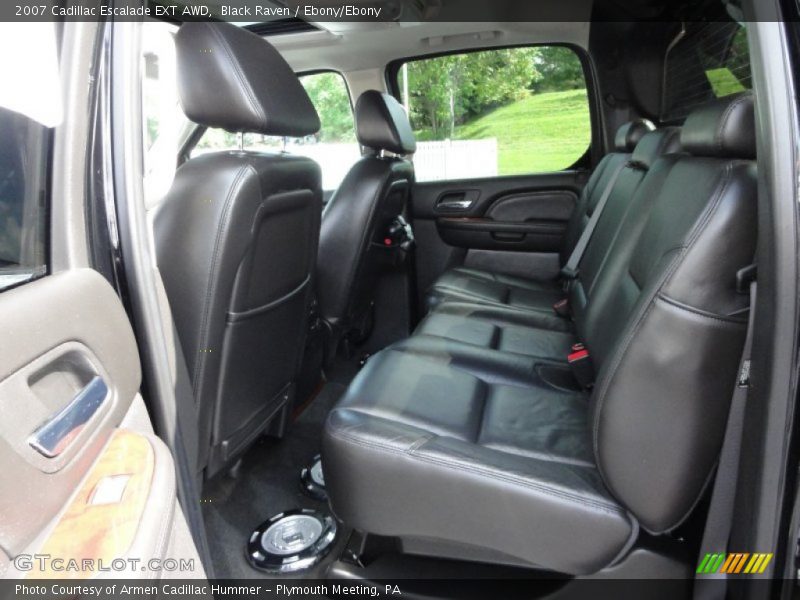 Black Raven / Ebony/Ebony 2007 Cadillac Escalade EXT AWD