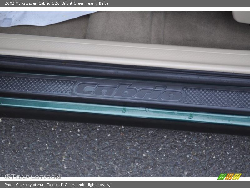 Bright Green Pearl / Beige 2002 Volkswagen Cabrio GLS