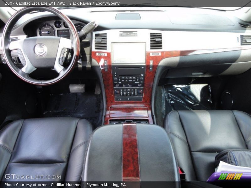 Black Raven / Ebony/Ebony 2007 Cadillac Escalade EXT AWD