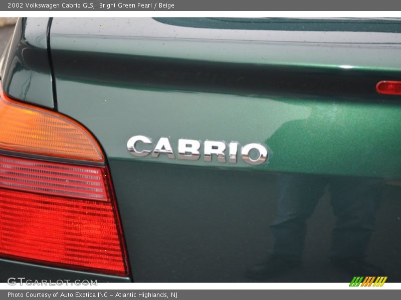 Bright Green Pearl / Beige 2002 Volkswagen Cabrio GLS