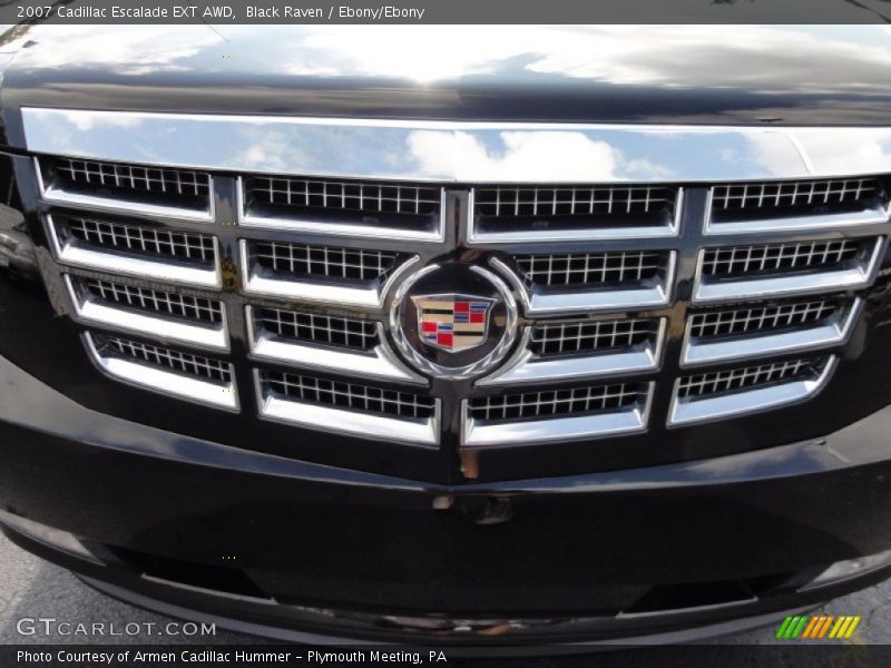 Black Raven / Ebony/Ebony 2007 Cadillac Escalade EXT AWD