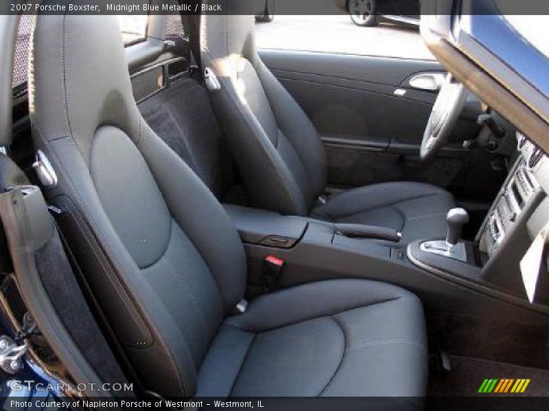 Midnight Blue Metallic / Black 2007 Porsche Boxster