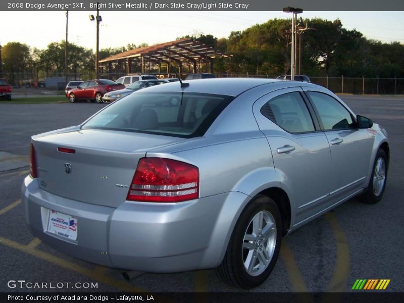 Bright Silver Metallic / Dark Slate Gray/Light Slate Gray 2008 Dodge Avenger SXT