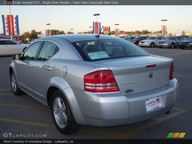 Bright Silver Metallic / Dark Slate Gray/Light Slate Gray 2008 Dodge Avenger SXT