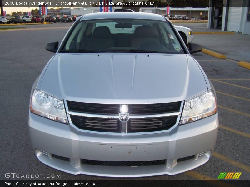 Bright Silver Metallic / Dark Slate Gray/Light Slate Gray 2008 Dodge Avenger SXT