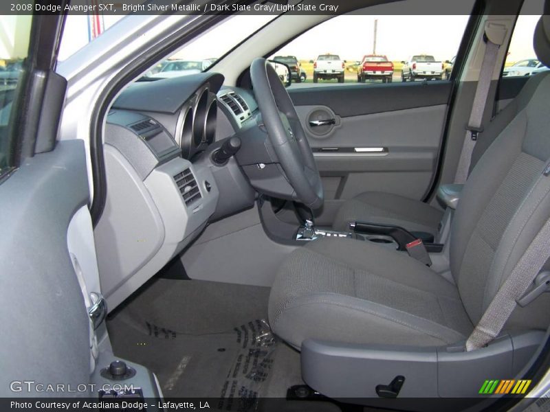Bright Silver Metallic / Dark Slate Gray/Light Slate Gray 2008 Dodge Avenger SXT
