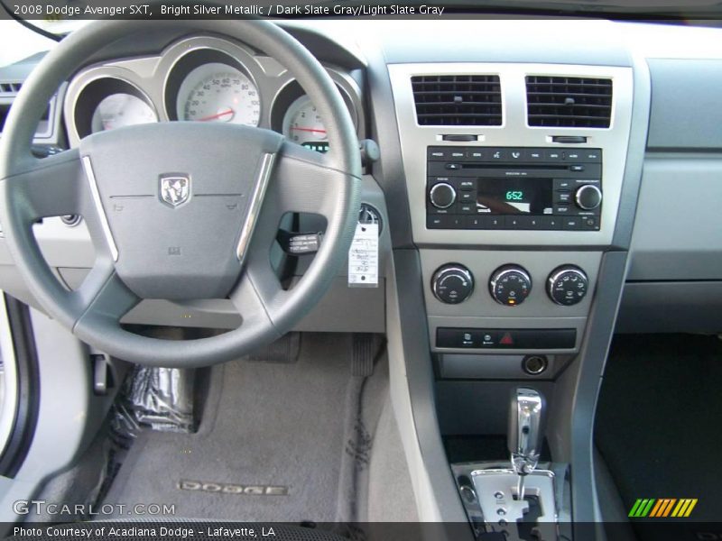 Bright Silver Metallic / Dark Slate Gray/Light Slate Gray 2008 Dodge Avenger SXT