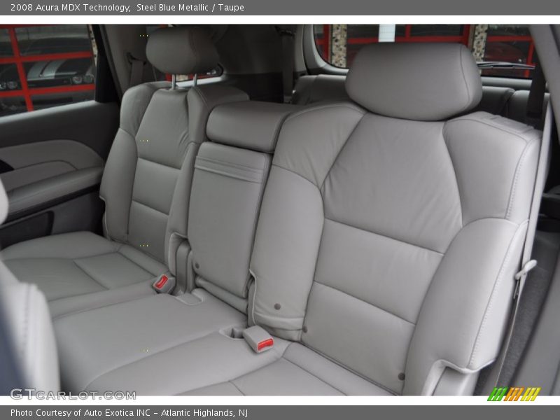 Steel Blue Metallic / Taupe 2008 Acura MDX Technology