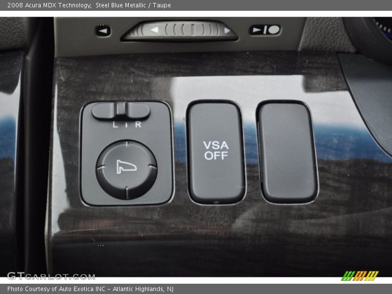 Steel Blue Metallic / Taupe 2008 Acura MDX Technology