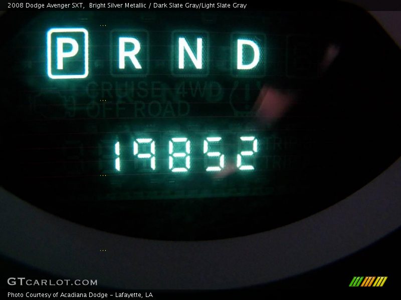 Bright Silver Metallic / Dark Slate Gray/Light Slate Gray 2008 Dodge Avenger SXT