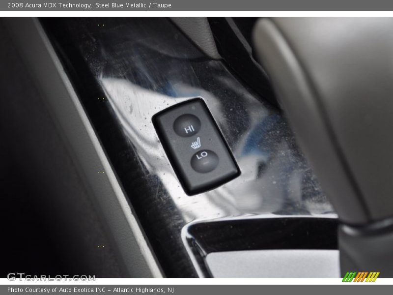 Steel Blue Metallic / Taupe 2008 Acura MDX Technology