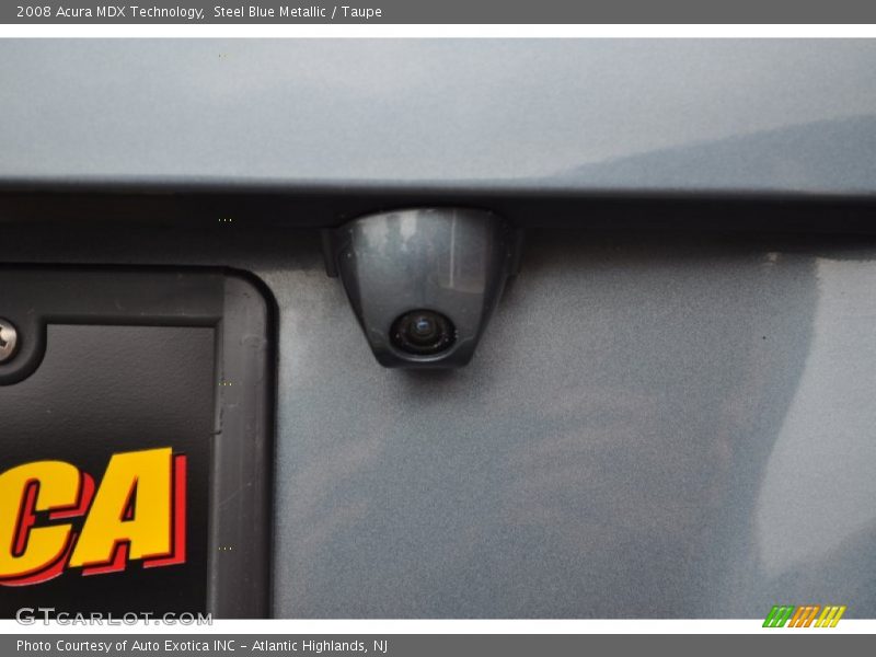 Steel Blue Metallic / Taupe 2008 Acura MDX Technology