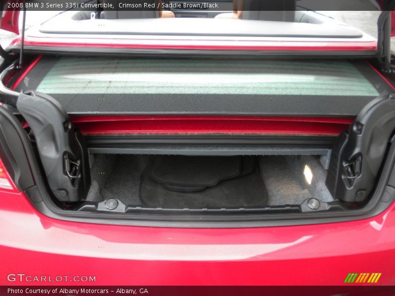 Crimson Red / Saddle Brown/Black 2008 BMW 3 Series 335i Convertible