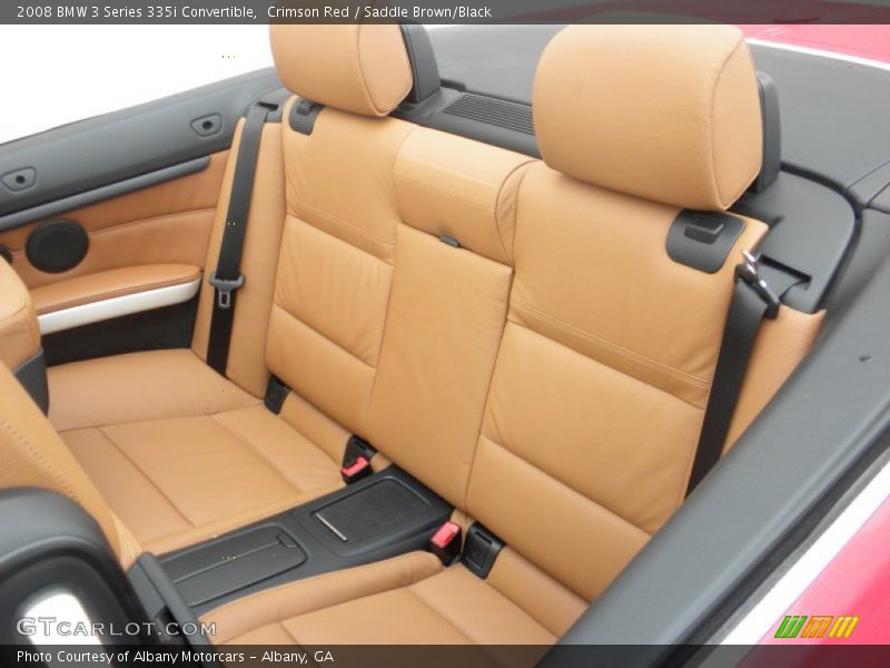 Crimson Red / Saddle Brown/Black 2008 BMW 3 Series 335i Convertible