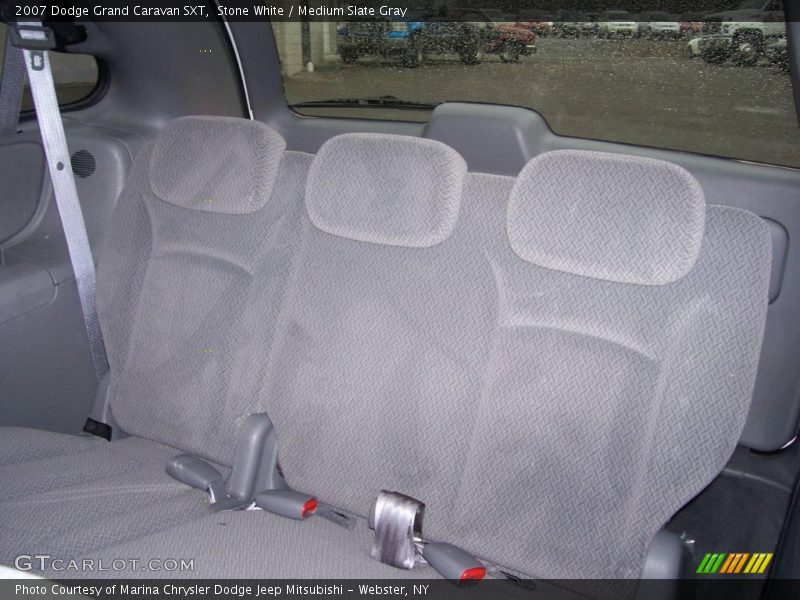 Stone White / Medium Slate Gray 2007 Dodge Grand Caravan SXT