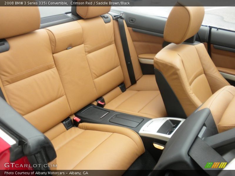 Crimson Red / Saddle Brown/Black 2008 BMW 3 Series 335i Convertible