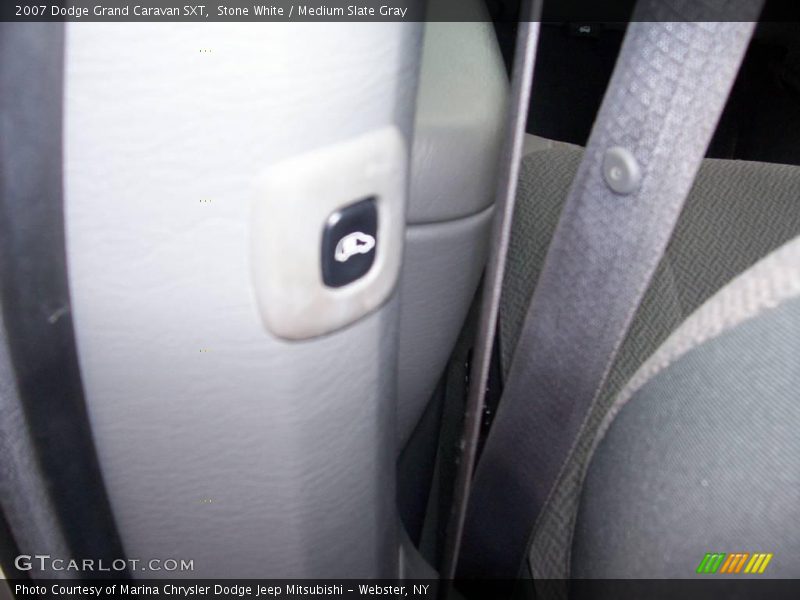 Stone White / Medium Slate Gray 2007 Dodge Grand Caravan SXT