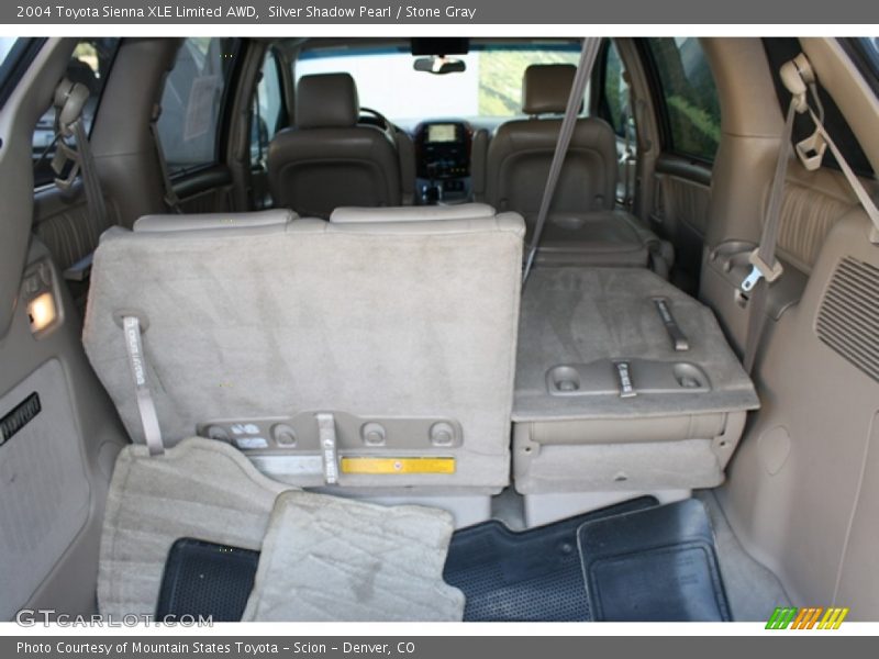 Silver Shadow Pearl / Stone Gray 2004 Toyota Sienna XLE Limited AWD