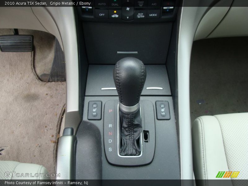 Grigio Metallic / Ebony 2010 Acura TSX Sedan