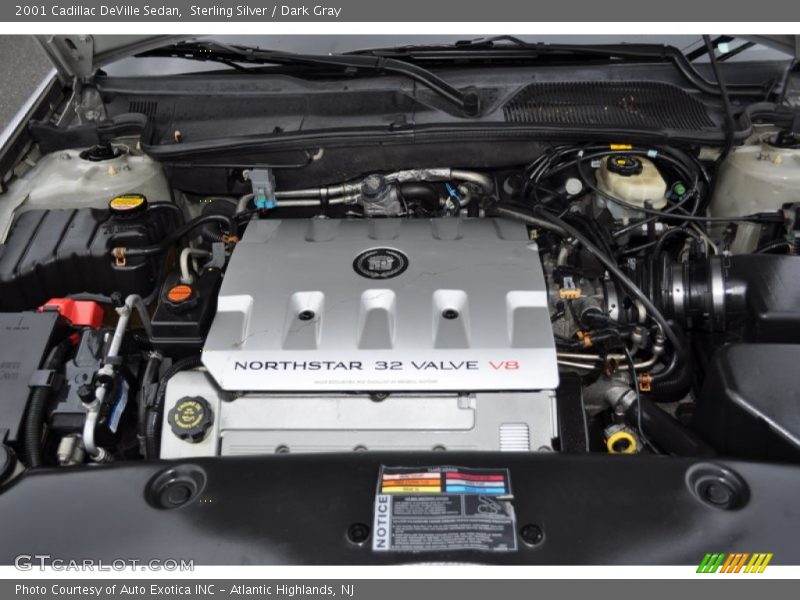 Sterling Silver / Dark Gray 2001 Cadillac DeVille Sedan