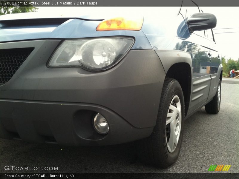 Steel Blue Metallic / Dark Taupe 2001 Pontiac Aztek