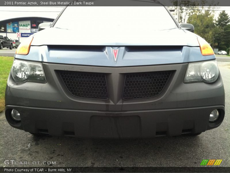 Steel Blue Metallic / Dark Taupe 2001 Pontiac Aztek